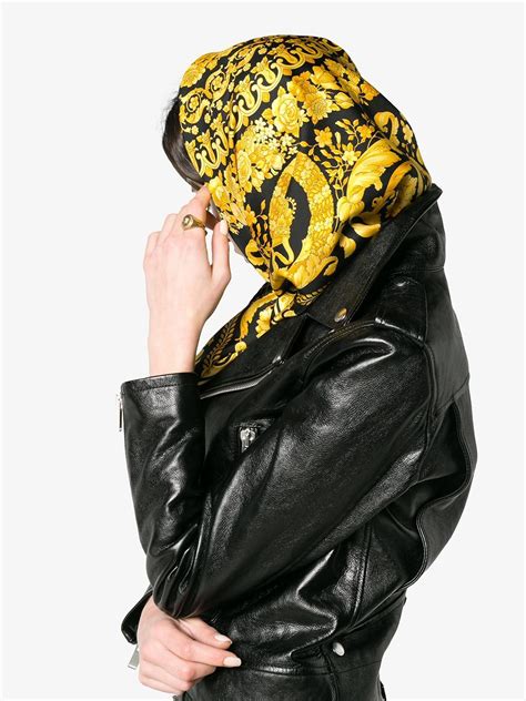 replica versace head scarf|designer inspired head scarves.